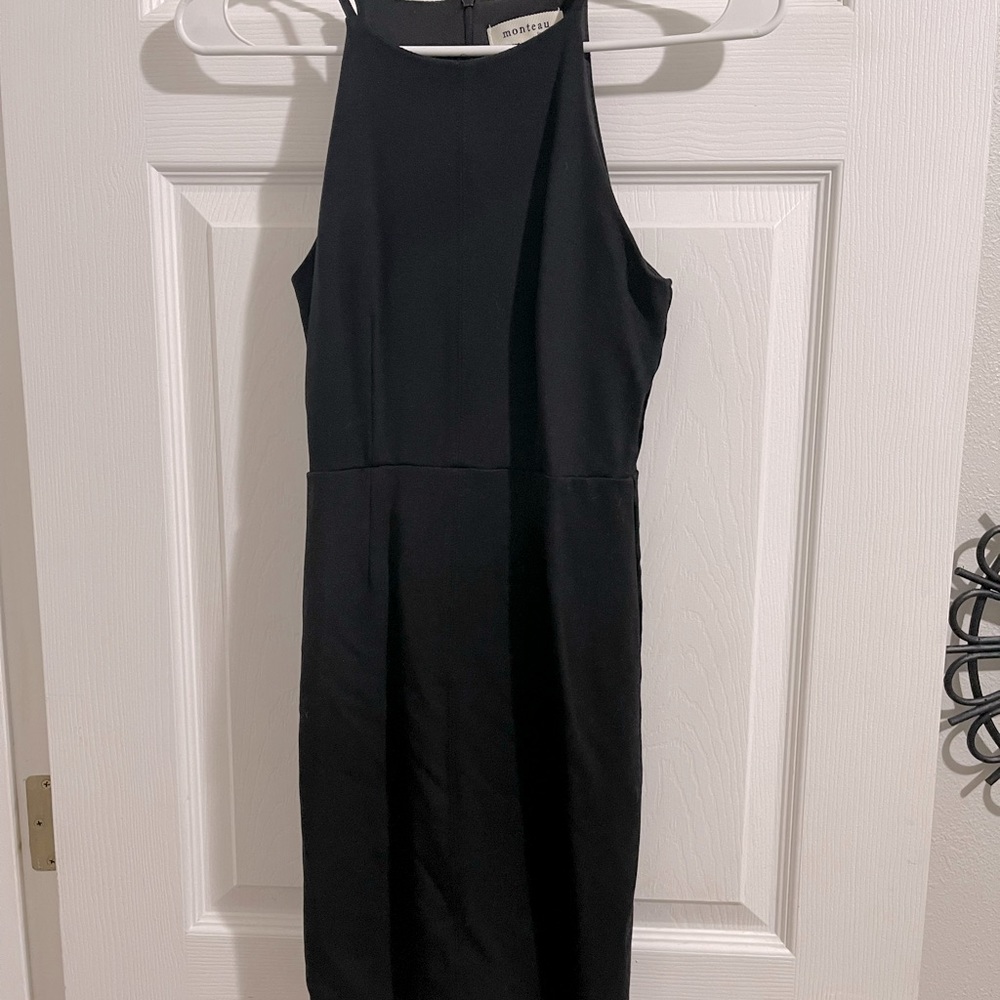 Monteau black dress